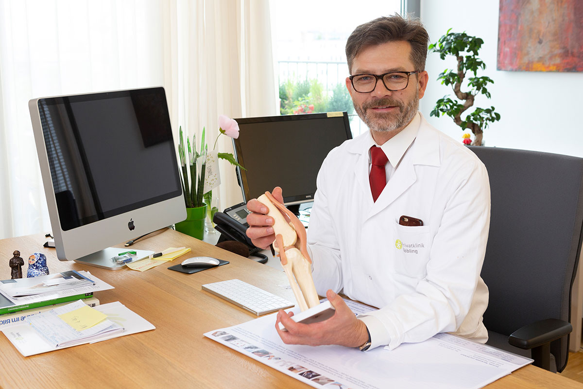 Dr. Stefan Marlovits vom Knorpelzentrum Wien