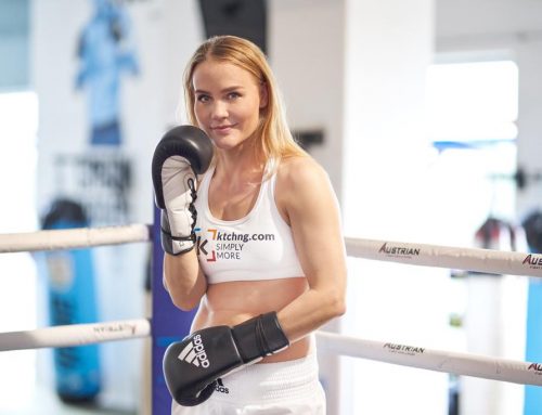 Boxweltmeisterin Nicole Wesner im Knorpelzentrum