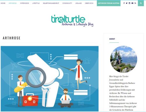 Arthrose-Blog: Univ.-Prof. Dr. Marlovits bei tirolturtle.at